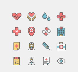 上海平面设计公司深度分享 一组医疗图标设计的创意与实践