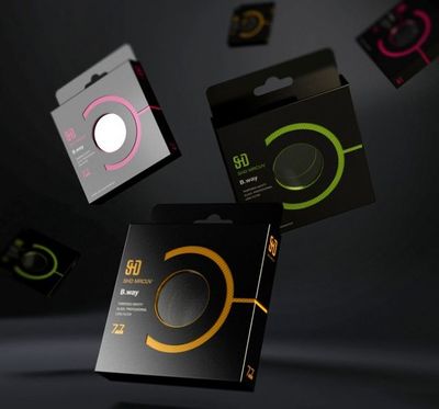 耳机包装平面设计 从视觉到触觉的电子艺术